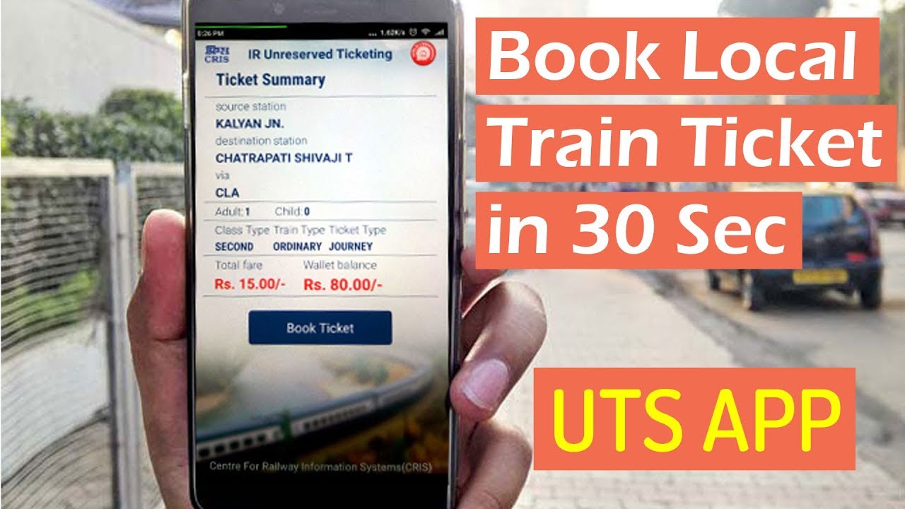 How to Book a Season Train Ticket on the UTS App