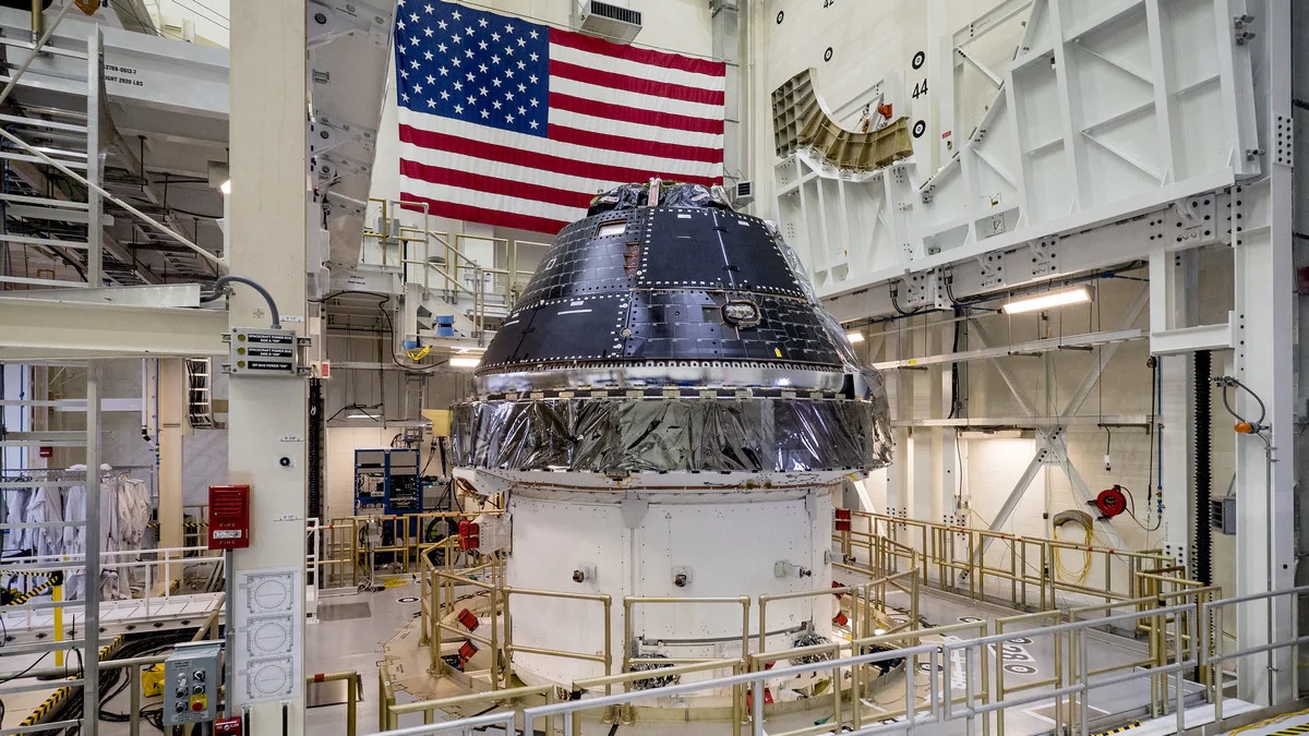 Nasa on Moon Mission