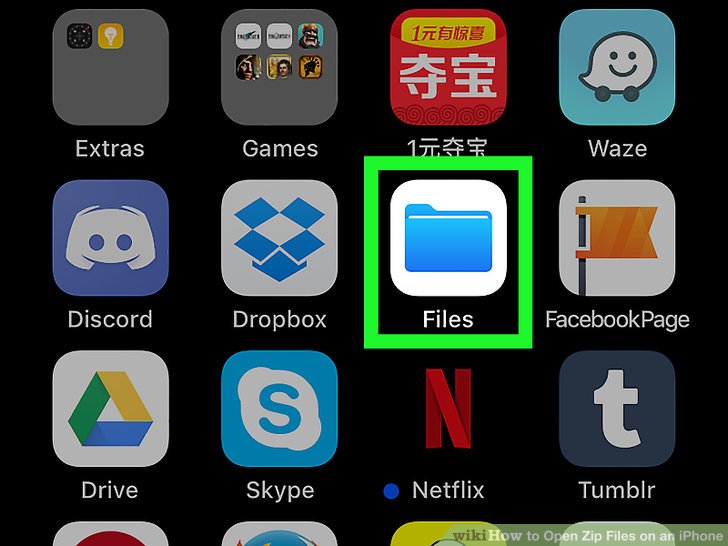 Unzip or create zip file in iPhone
