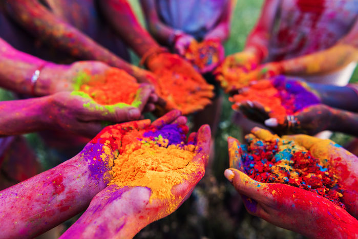 Colors in hand