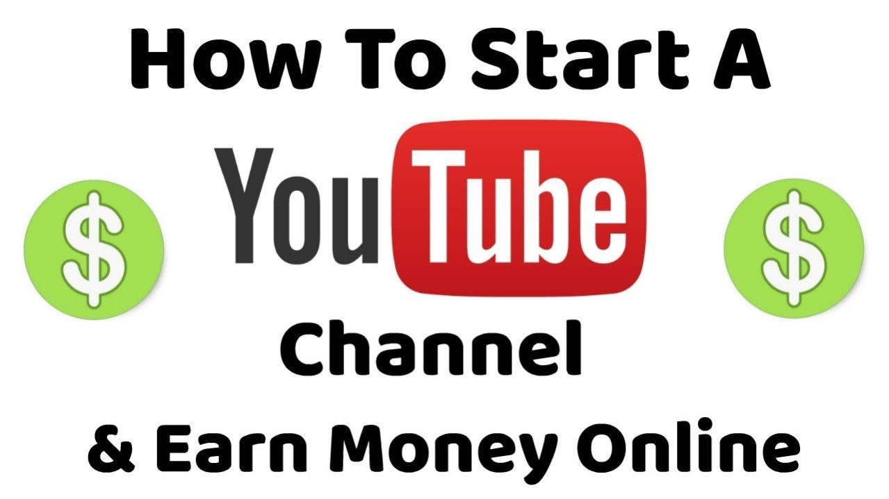How to start a youtube channel