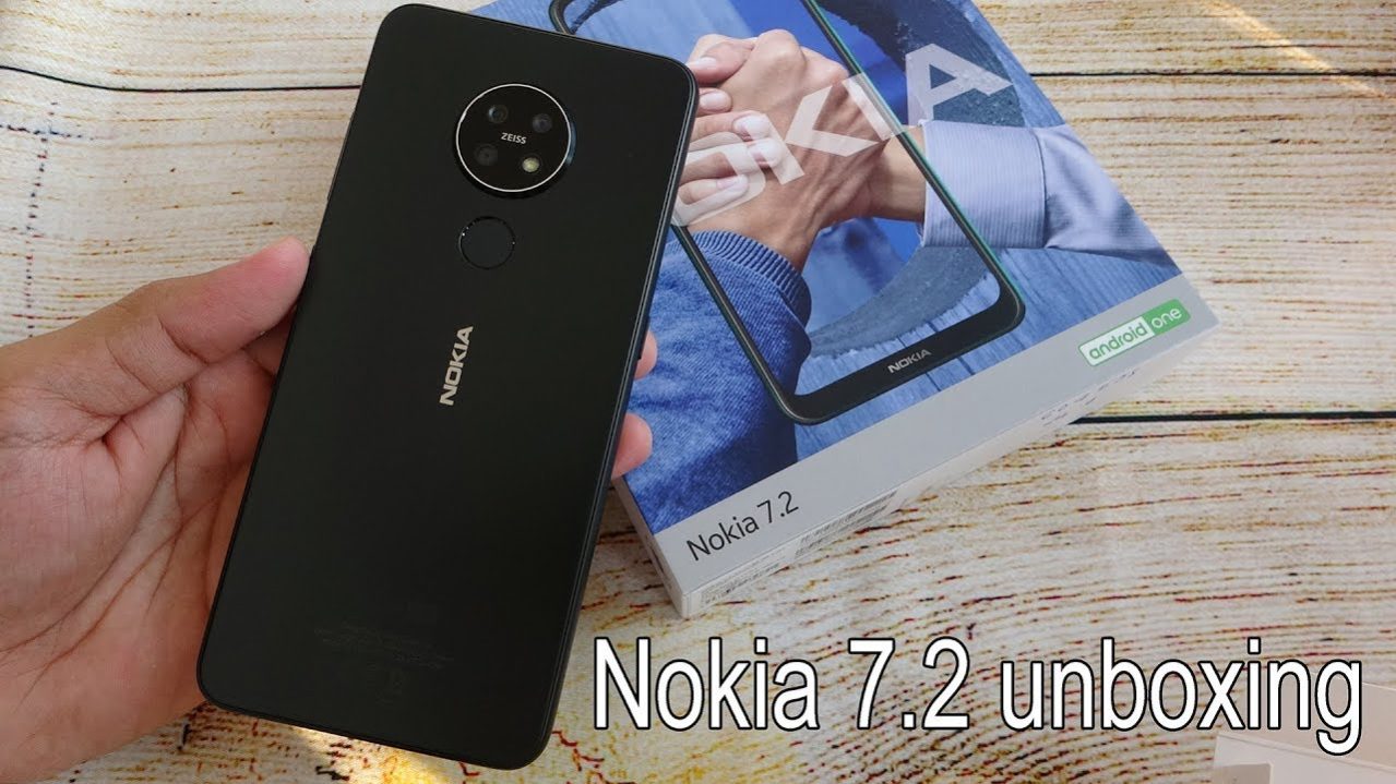 Nokia 7.2 Unboxing