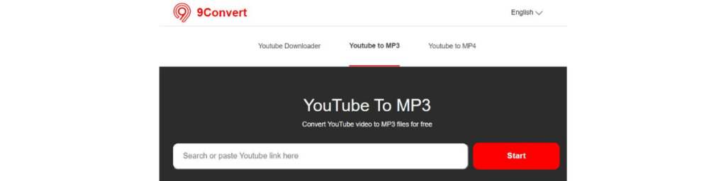 9Convert YouTube To Mp3