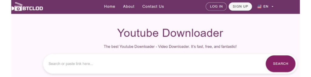 BTCLOD.COM convert youtube video to mp3