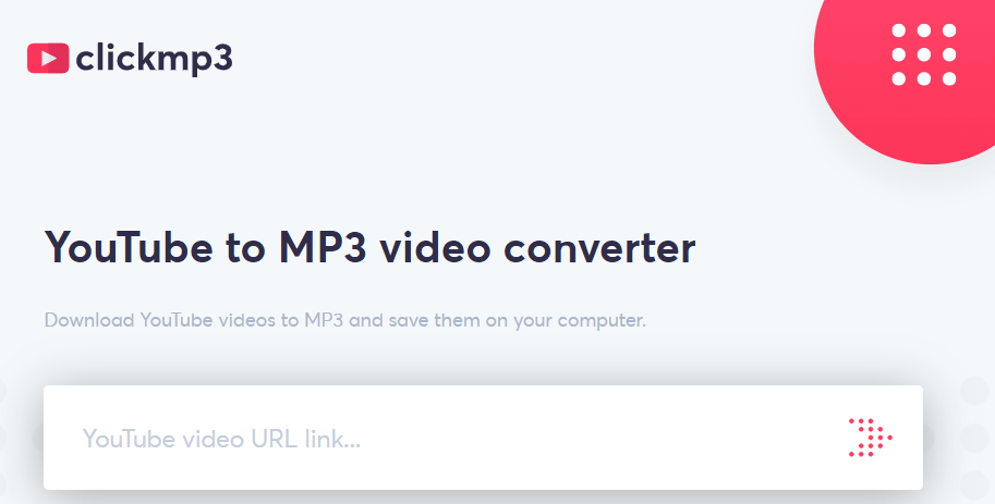 Clickmp3.com - YouTube to MP3 converter and video downloader