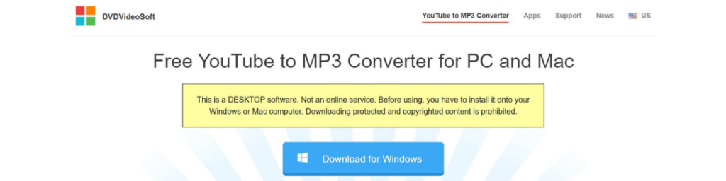 DVDVideoSoft YouTube To Mp3