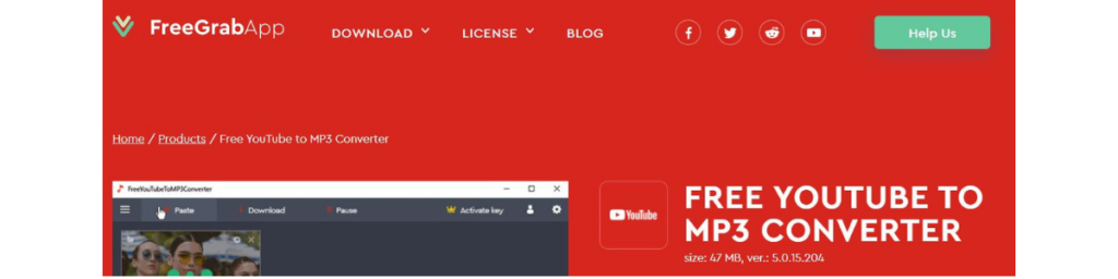 FreeGrabApp.com mp3 youtube