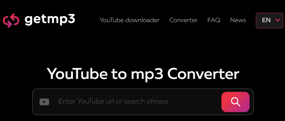 Getmp3 - Free YouTube to mp3 converter
