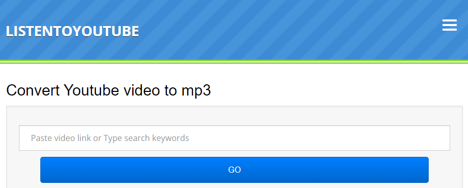 ListenToYoutube - Convert Youtube video to mp3