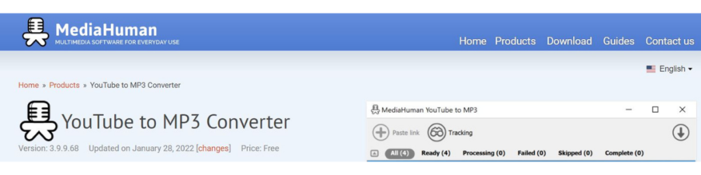 MediaHuman.com YouTube To Mp3