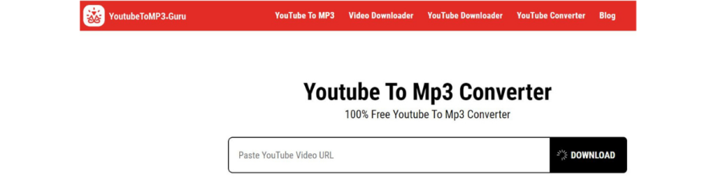 YouTubeToMP3.Guru convert youtube video to mp3