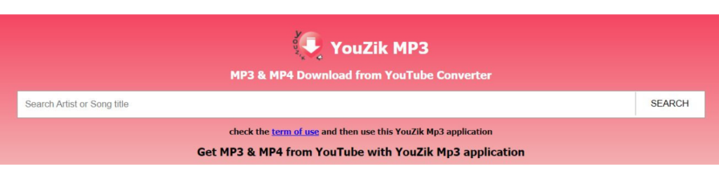 YouZik MP3 convert youtube video to mp3