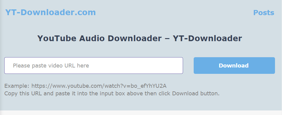 YT-Downloader.com - YouTube to MP3 shark