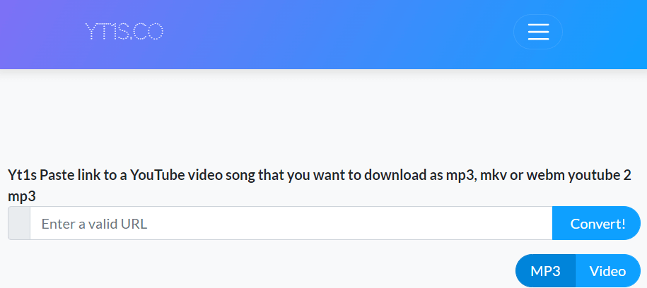 YT1S Online Youtube Downloader | 320kbps Converter