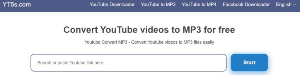 YT5s.com YouTube To Mp3