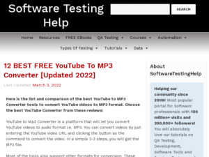 12 BEST FREE YouTube to MP3 Converter [Updated 2022] (1)