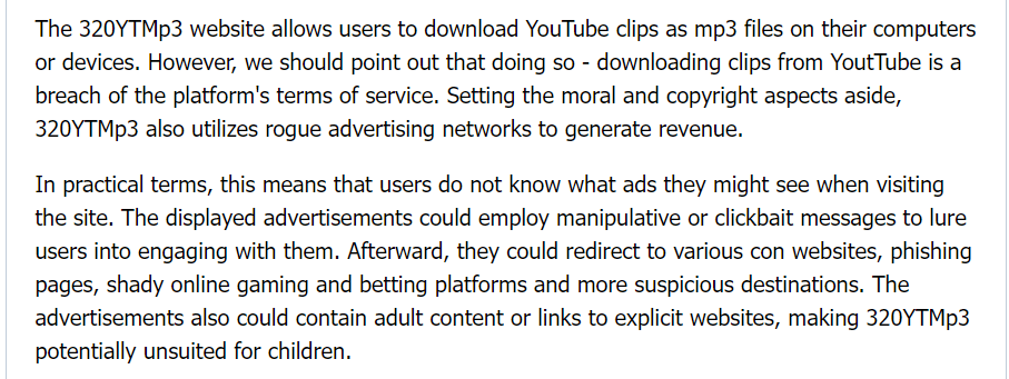 320ytmp3 review