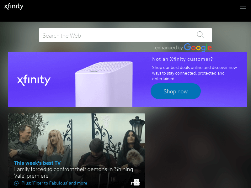 Sign in to Xfinity