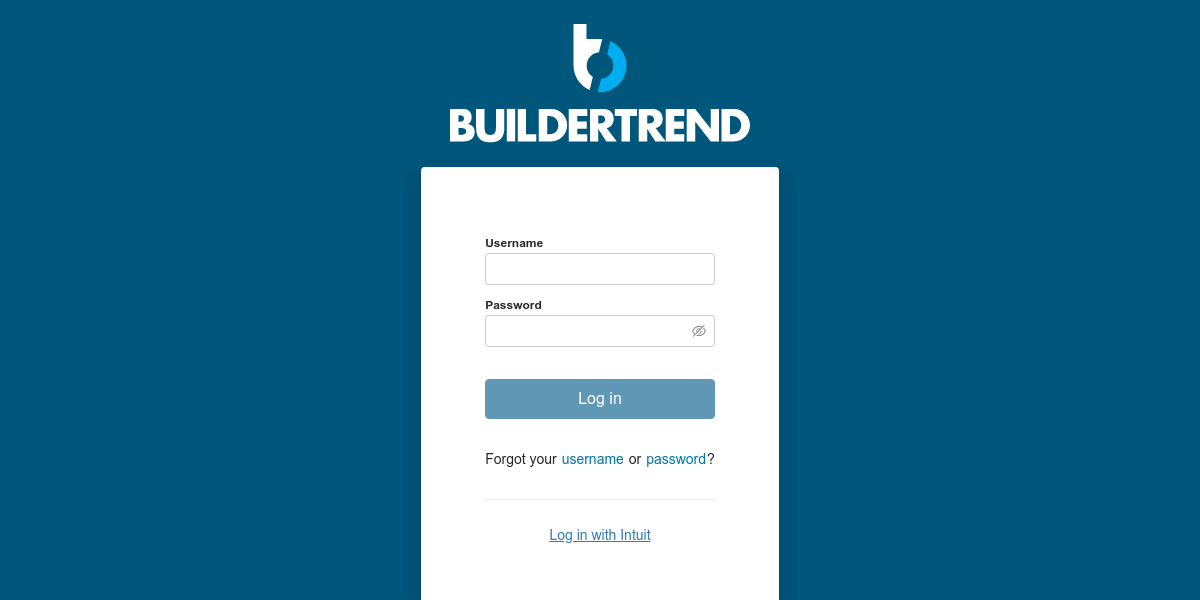 Buildertrend Login