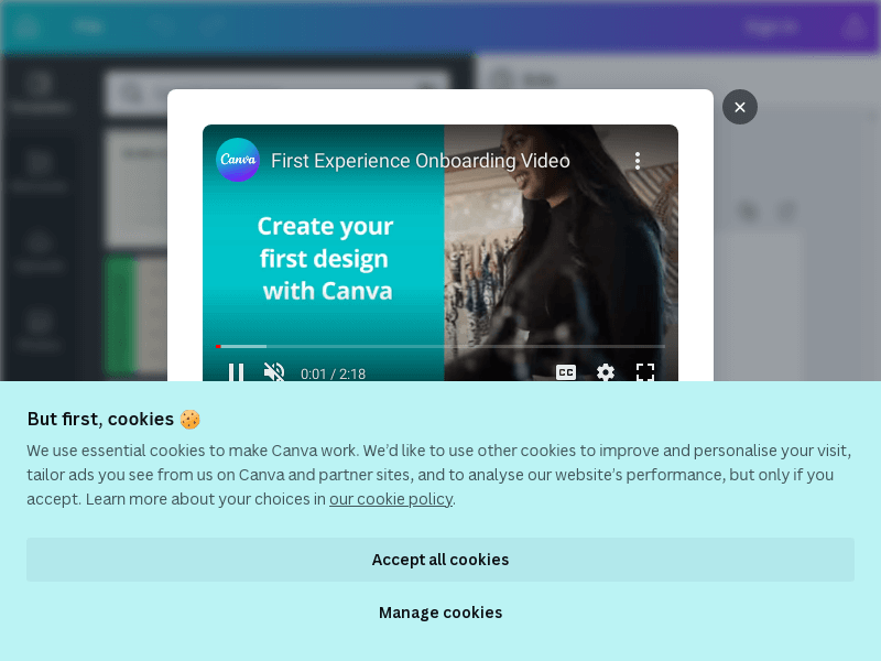 Create Your First Design With Canva
