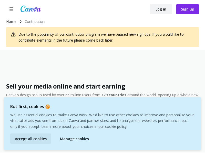 Sell your media online and start earning