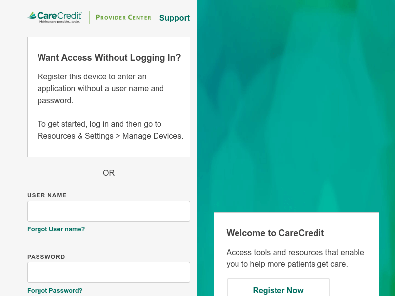 CareCredit Login