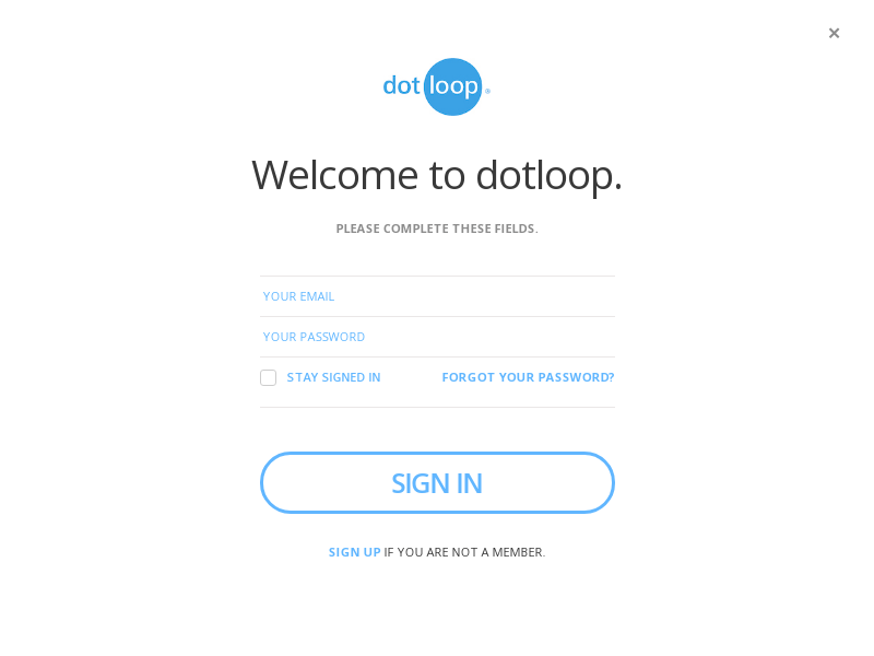 Dotloop Login