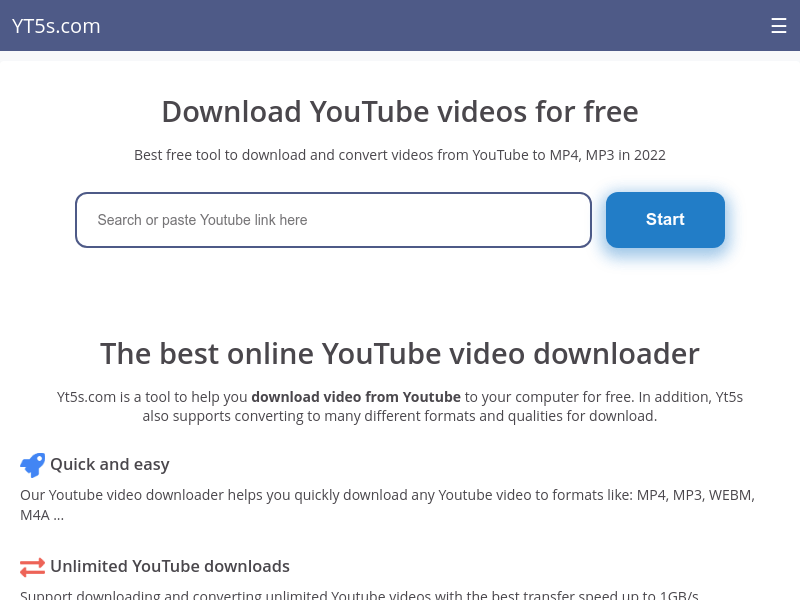 Download Youtube video fast, convert high quality youtube to mp3 _ YT5s.com (2)