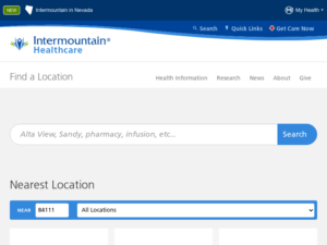 Find a Location _ Intermountain Healthcare