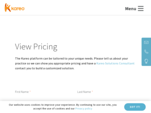 Kareo Pricing Plans & Cost (View Custom Pricing)