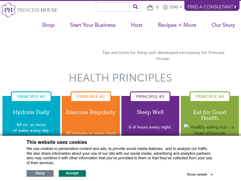 HEALTH PRINCIPLES | Princess House