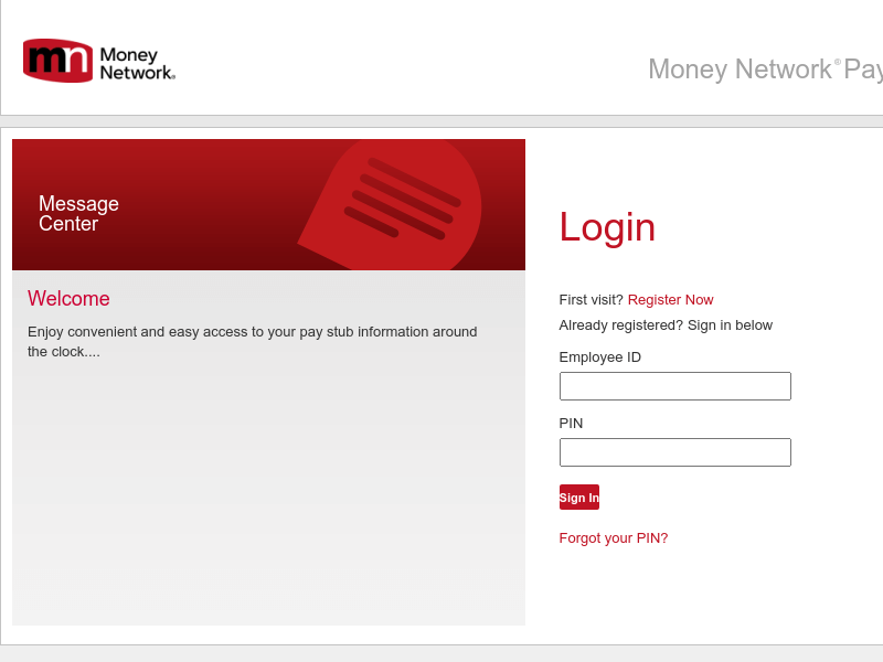 Pay Stub Portal