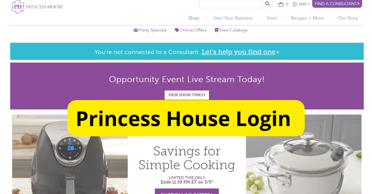 princess house login