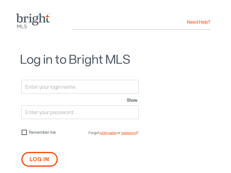 Bright MLS Login