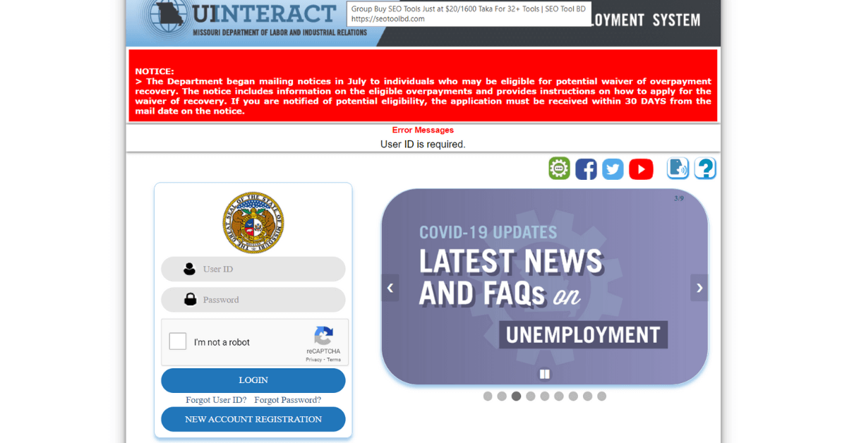 Uinteract Login
