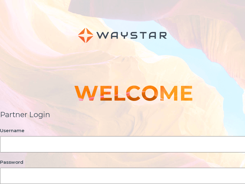 Partner Login | Waystar