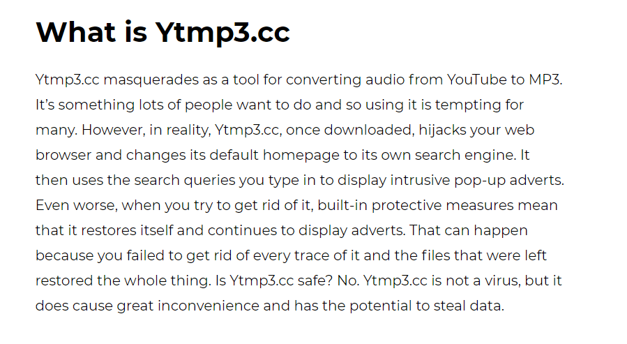 Ytmp3.cc Review by Macpaw.com