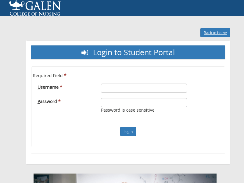 Login to Student Portal - Galen College of Nursing