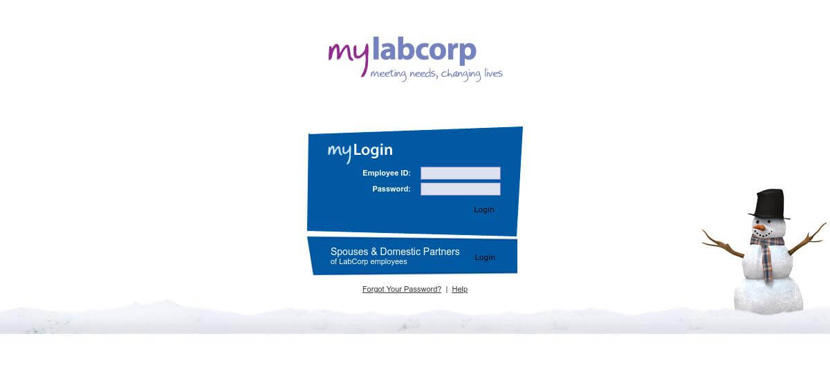 mylabcorp login