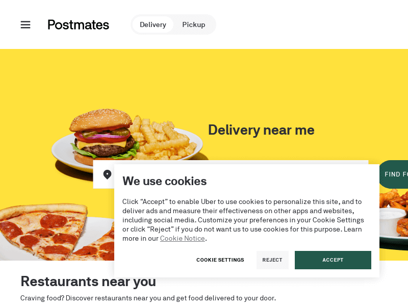 Restaurants near you | Postmates