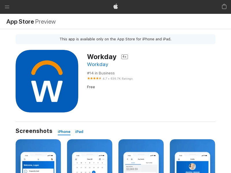 Workday on the App Store • ‎Workday on the App Store
