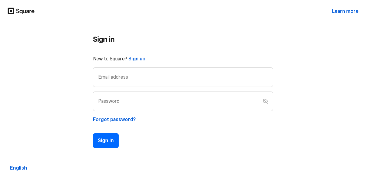Squareup Login