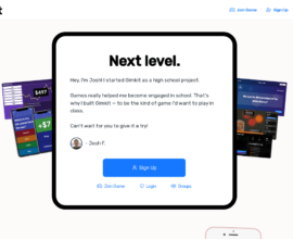 Gimkit – live learning game show
